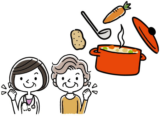 食べる力に合わせて 介護食の種類 嚥下食 きざみ食 ミキサー食 ソフト食 みんなの介護